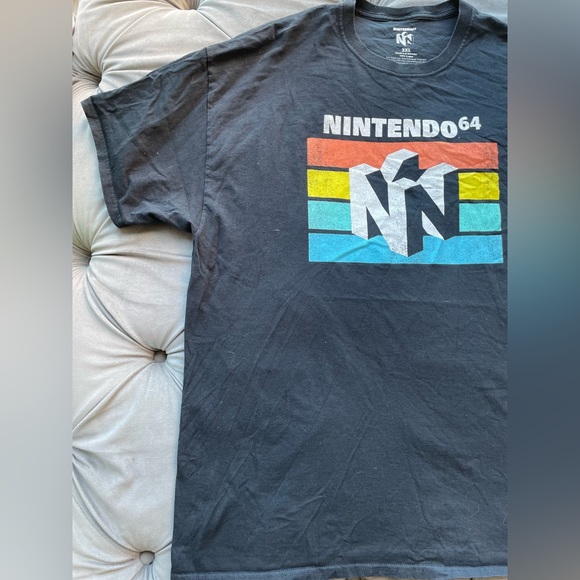 Black Nintendo T-shirt, Mens XXL | Closet Label #140.) - Picture 4 of 5